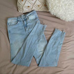 Free people high-rise skinny jeans
